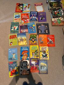 A lot of books