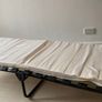 Foldable single bed with mattress Image 4