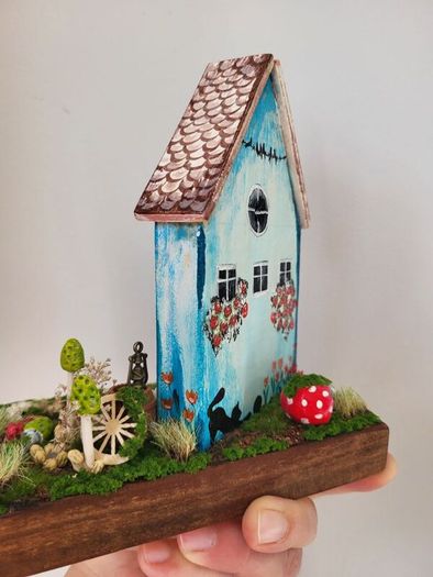 handmade houses!