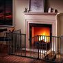 XL metal 540 cm  Fire Guard Safety Gate  stove protection grille foldable |Configuration grid incl. 9 elements Image 4
