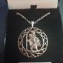 NEW sterling silver St.Christopher protecting drivers and traveling people Necklace & chain RRP 145 eur in box Image 4