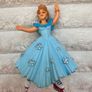 Papo Blue Princess Skating Figure 2016 Figure Skater Ice Skates Crown approx. 10 cm. Used Please see photos Image 3