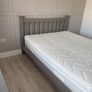 king bed frame and mattress Image 3
