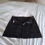 Faux Leather Mini Skirt Image 4