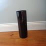Black Glass Vase for Sale Image 2