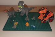 Dinosaur  Toy Bundle inc funko pop key chain