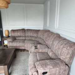 Corner Sofa with 2 recliners