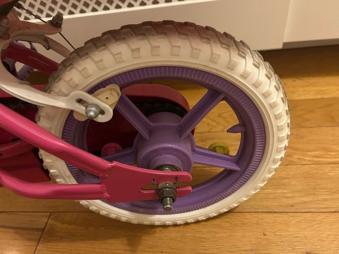 Girls Pink Suzy Bike - 12"