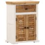 Sideboard White and Brown 55x30x73 cm Image 2