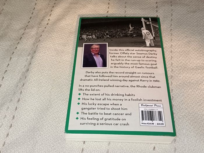For Sale Here  Gaa Book  ABOUT THAT GOAL  Seamus Darby Autobiography