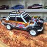 Datsun 510 1970 Rally Matchbox 1/64 Diecast Image 3