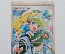 Emcee's Hype 220/182 Full Art Ultra Rare Destined Rivals Pokemon Card