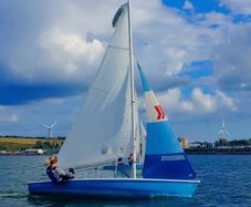 Laser II sailing dinghy sail boat