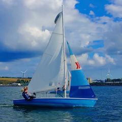Laser II sailing dinghy sail boat