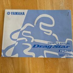 Yamaha Dragstar XVS250 Owners Manual