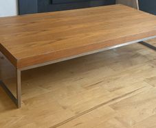 Very low coffee table 60x120xH26cm Rectangular Center Table