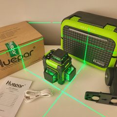 New Huepar 12 lines 3D green laser level