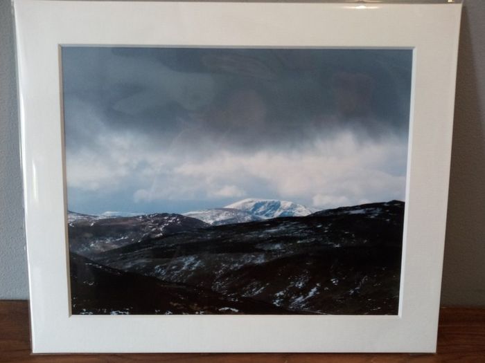 Mounted Original Photography - Mullaghcleevaun Mountain, Wicklow
