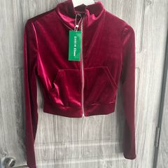 Bnwt Zip Up Top - M