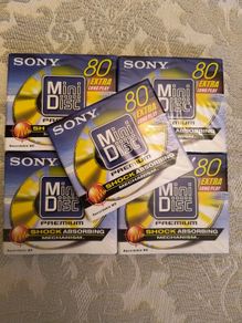 Minidiscs Sony - Premium 80 Minute.
