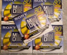 Minidiscs Sony - Premium 80 Minute.