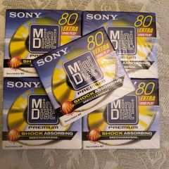 Minidiscs Sony - Premium 80 Minute.