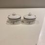 Pair of small Royal Grafton  lidded pots condiments or  dipping dishes Image 2