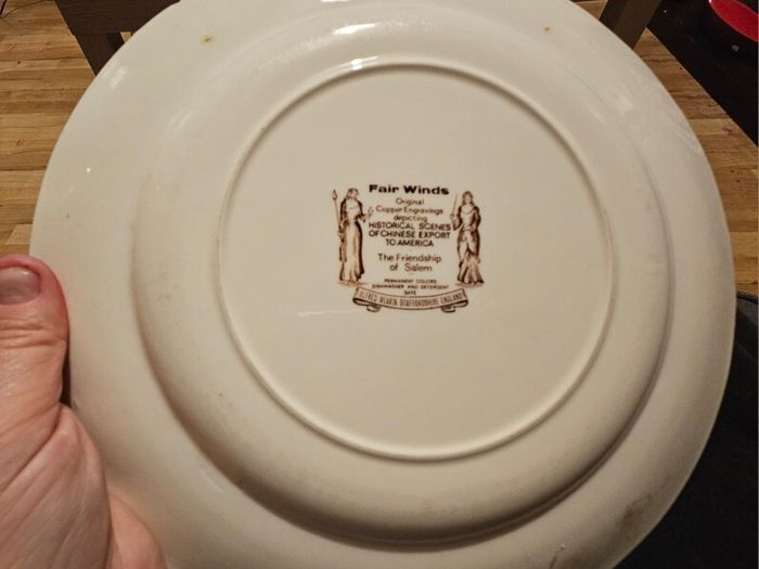 3 Ship Themed Collectable Plates