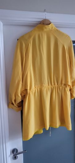 Ralph Sunburst Silk Parka Jacket Sz 16UK (Fit 14-18 UK) - Rrp 199 ( New)