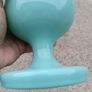 Art Deco Green Opaline Glass Vase..12.5 Inches Image 6