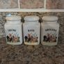 Rustic Farmhouse Herb Storage Jars  Set of 3 Image 4