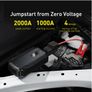 20000mAh Car Jump Starter Power Bank 2000A 1000A Car Battery Charger Auto Emergency Booster Starting Device Jump Start Image 2