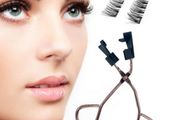 Magnetic Eyelashes with applicator tweezer, NEW