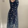 dress paisie blue lace Tulle dress size 10 occasion dress Image 6