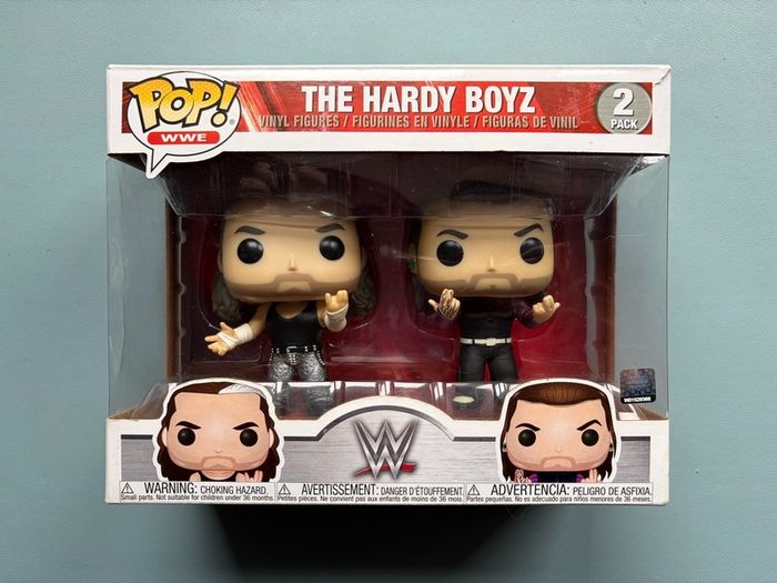 Funko Pop - The Hardy Boyz 2 Pack - WWE Wrestling - Vinyl Action Figure
