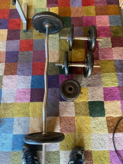 weights and bench for sale