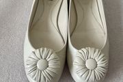 BALLY cream leather ladies shoes size 39 Uk 6.5