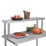 Work Table Overshelf 120x30x35 cm Stainless Steel Image 2
