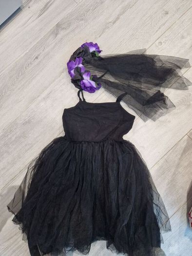 girls death bride Halloween costume