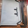 Amazon Basics XL raised/elevated dog bed in grey. Image 3