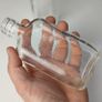 211 - Set of Two Vintage Cork Distilleries Company Clear Glass Decorative Collectible Whiskey Vodka Bottles Image 2