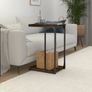 Side Table Smoked Oak 40x30x60 cm Engineered Wood Image 3