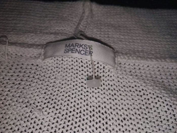 M&s White Cardigan