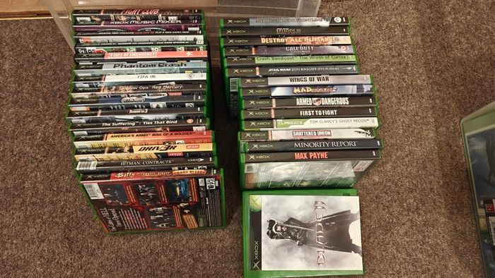 Large selection of original Xbox games (150+)