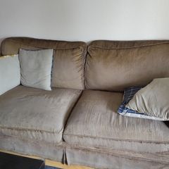 matching two-seater and three-seater couches