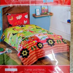 Junior Duvet set that's reversible (Farmer & Friends set)