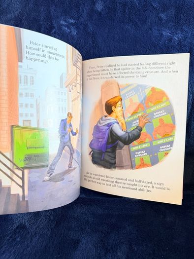 Hard Back Superhero books for children