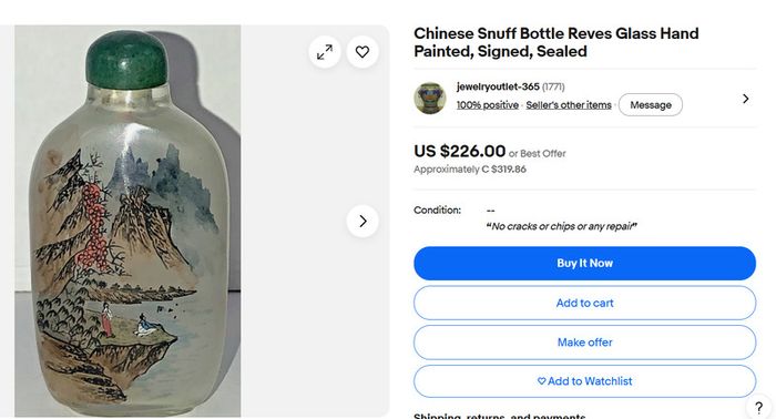 Chinese snuff bottle