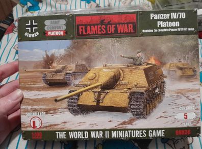 Flames of War, German Panzer IV/70 Platoon, GBX36
