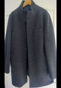 Mens Overcoat Grey New..xl never worn
